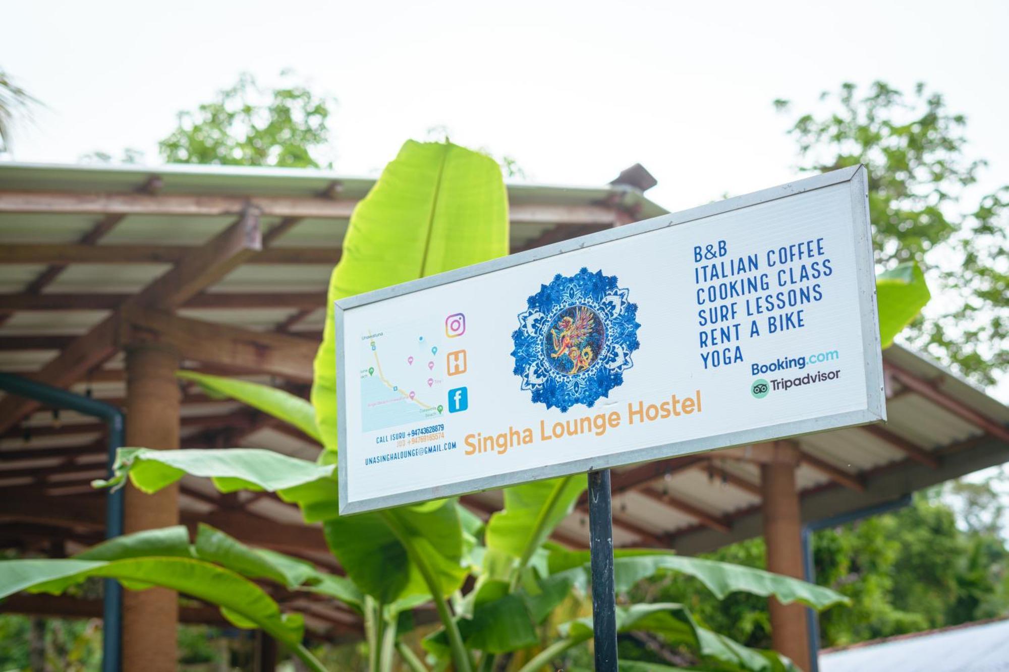 Hostel Singha Lounge Unawatuna Esterno foto